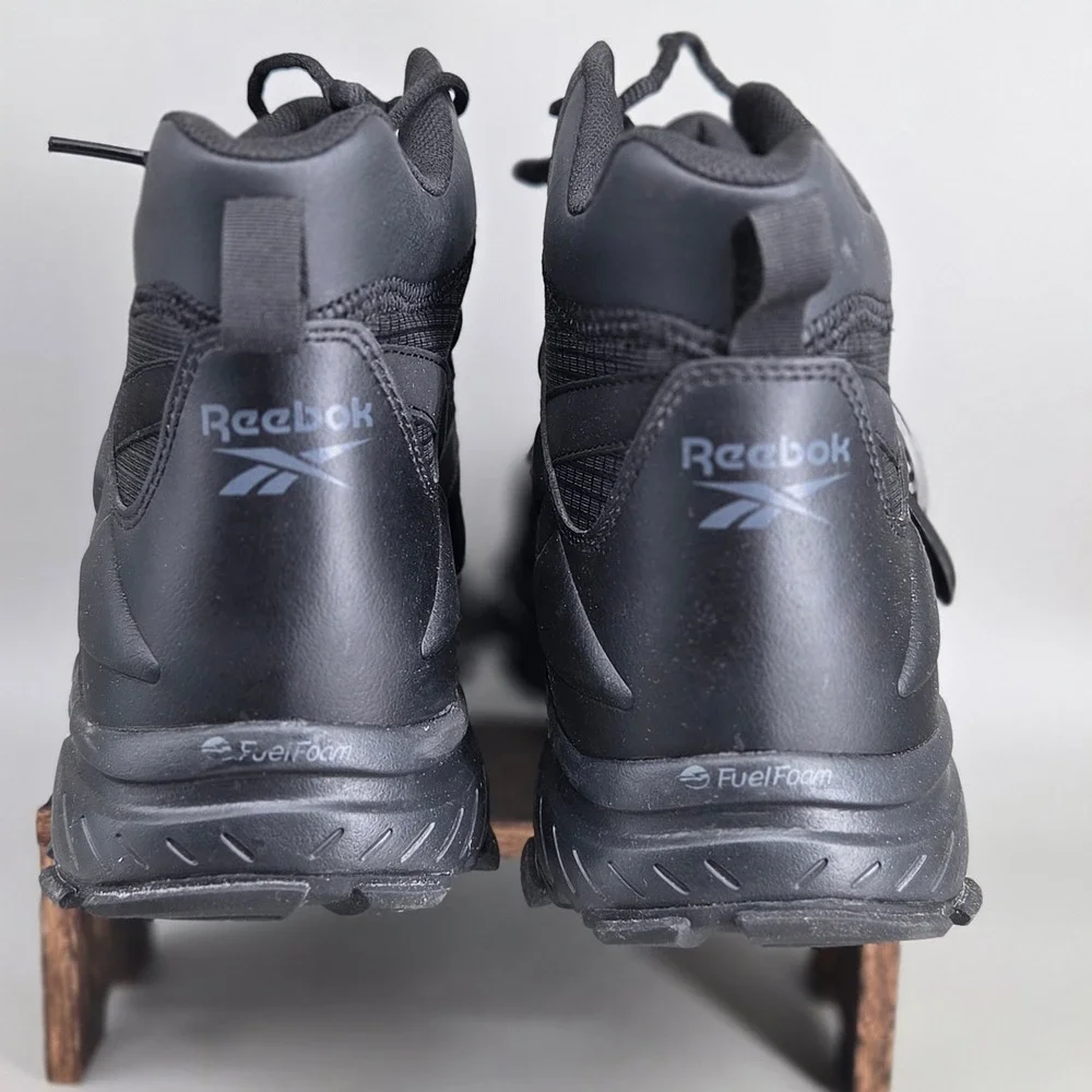 Reebok Hyperium Work Boot Mens 16 Black Composite Toe Retro Trail Hiker RB3263